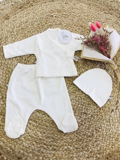 Set Nursery con Puntilla SNPU (NATURAL)