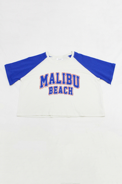 REMERA CROPPED APRICOT