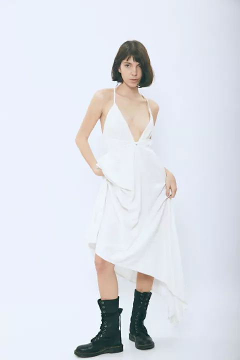 VESTIDO LUNA | BLANCO