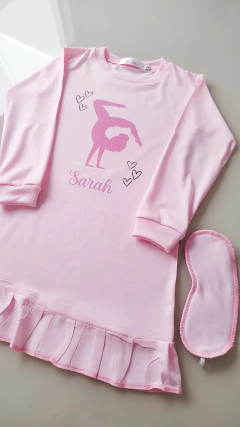 Camisola Feminina modelo Curto - Tema Ginástica