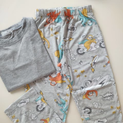 PIJAMA LONGO INFANTIL MENINO PREGUIÇA RADICAL