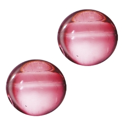 Bolinha Lubrificante e Beijável Hot Ball Beija Muito Morango com Champanhe 2un Hot Flowers - comprar online