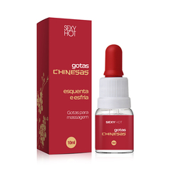 Gotas Chinesas Comestível Esquenta e Esfria 10ml Sexy Hot