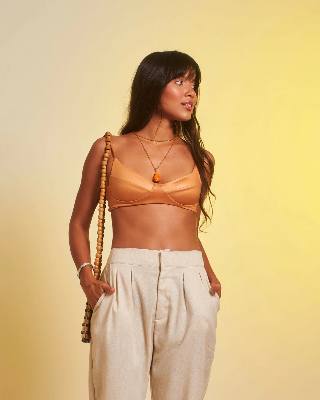 Top Andreza Bronzeada