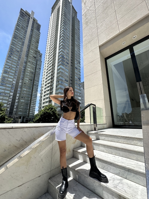 BERMUDA PACSUN BLANCO