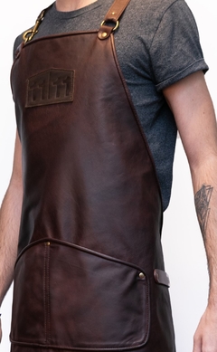 Delantal Fuegos Cuero - comprar online