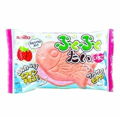 Galleta Waffer Pez Fresas Meito Puku Puku Tai
