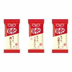 Chocolate Sakura Kit Kat Red & White