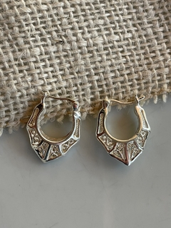 Aro colgante Plata - comprar online