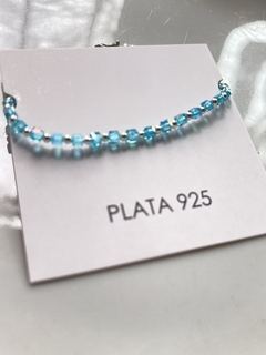 Pulsera cristal y plata 925 - Jash accesorios