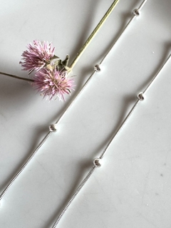 Cadena bolitas acero - comprar online