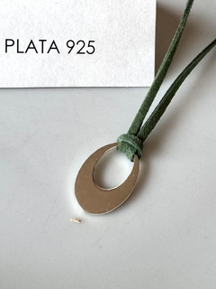Dije con collar hilo o gamuza - Jash accesorios