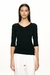 REMERA BASICA ESCOTE V - comprar online