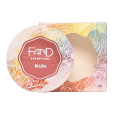 BLUSH COMPACTO COR NAH FAND - lalastoremakeup