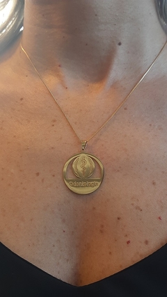 Colar Profissão Medalha Odontologia na internet