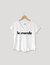 Remera Le Monde. Blanc