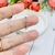 Anillo sin fin dorado strass - comprar online