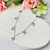 Pulsera fina corazoncitos con borde