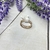 Anillo corazoncitos rose