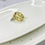 Anillo dorado ovalos entrelazados - comprar online