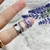 Anillo esmaltado corazónes (midi o pie) - comprar online