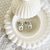 Aros chunky gota con perla - tienda online