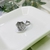 Anillo triángulos rayas
