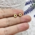 Aros dorados mini bvlgari