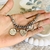 Pulsera cadenas multidijes corazones y árboles - comprar online