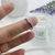 Anillo Ovalos con strass