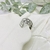 Anillo ancho triple con strass - comprar online