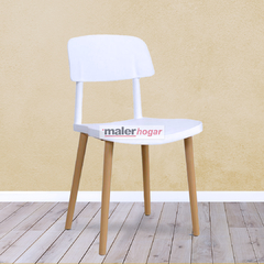 Imagen de Silla milán estilo nórdica de plástico x Unidad - cod.008610