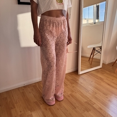 Pantalón de encaje rosa viejo - tienda online