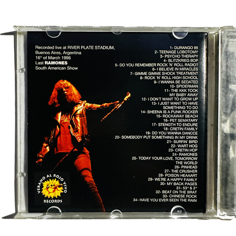 Ramones – Adios Ramones CD - Live At River Plate VG+