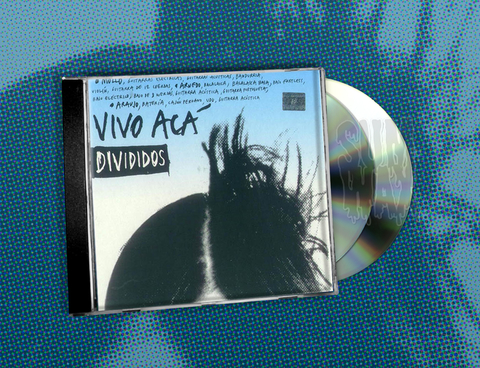 Divididos ‎– Vivo Acá 2011 Cd Acrilico Doble Excelente 1era Edición