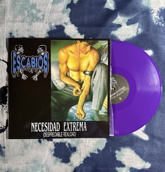 Escabios – Necesidad Extrema (Despreciable Realidad) LP NUEVO 2022 Death Metal Vinilo VIOLETA - comprar online