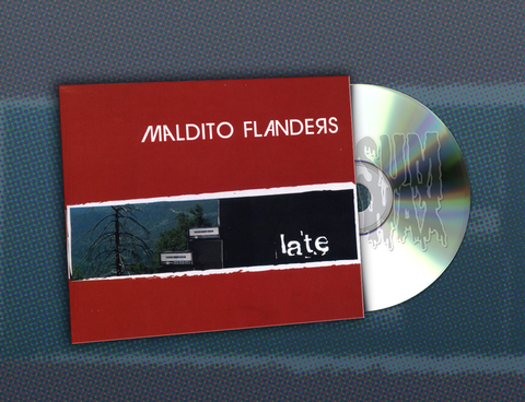 Maldito Flanders ‎– Late CD Nuevo Sellado 2008 Punk Argentina Slipcase