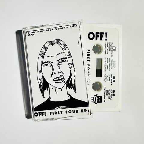 OFF! - The First Four EPs - Cassette NUEVO