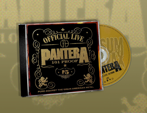 Pantera ‎– Official Live: 101 Proof CD Argentina Excelente