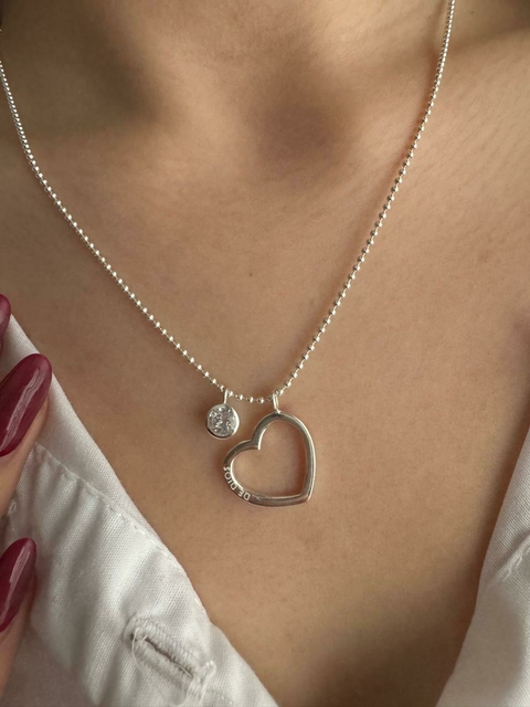 Collar Corazón Calado I