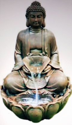 Fuente de agua Buda 90cm
