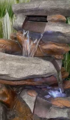 Fuente de agua grande cascada 102 cm - VITA DECO