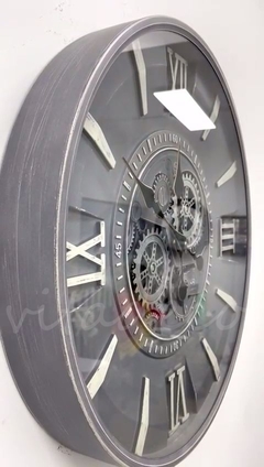 Reloj de Pared Roma Deco con Mov de engranajes - tienda online