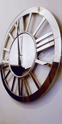 RELOJ ESPEJO 60 CM - comprar online