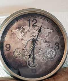 Reloj de pared Deco ANDORRA c/mov de engranajes 59 cm - VITA DECO