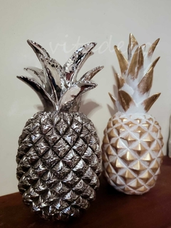 Piña Plateada Deco - comprar online