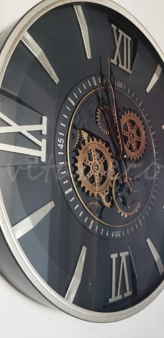 Reloj de pared Mónaco con Movimiento de engranajes 60cm en internet