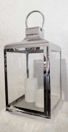 Fanal de acero inoxidable apto exterior Deco en internet