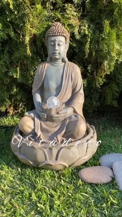 Fuente de Agua Buda Apta para exterior en internet