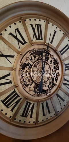 Imagen de Reloj de pared Benti Deco con mov. de engranajes 100,5cm